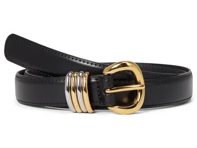 Madewell Inez Belt: Mixed Metal Women's Belts True Black: Md