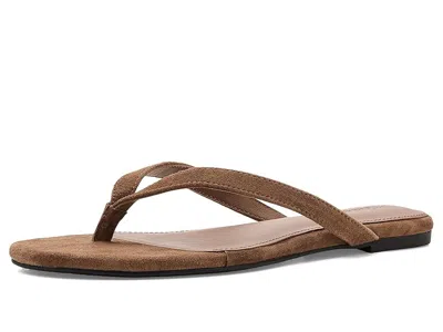 Madewell Ivanna Thong - Suede In Brown