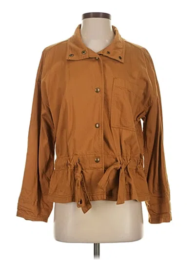 Pre-owned Madewell Jacket In Brown