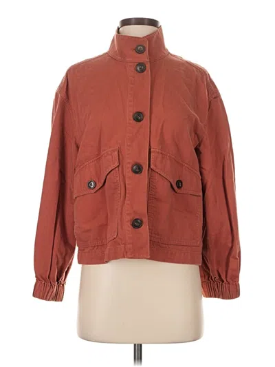 Pre-owned Madewell Jacket In Brown