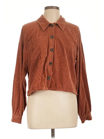Pre-owned Madewell Jacket In Brown