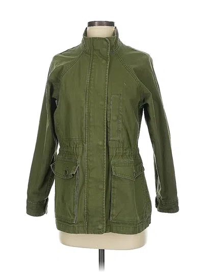 Pre-owned Madewell Jacket In Green