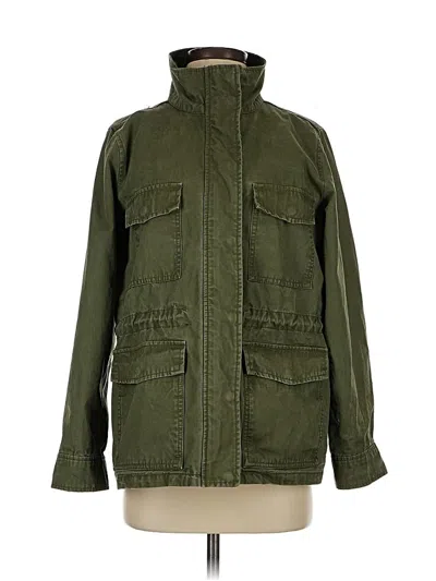 Pre-owned Madewell Jacket In Green