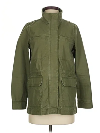 Pre-owned Madewell Jacket In Green