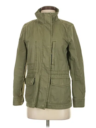 Pre-owned Madewell Jacket In Green