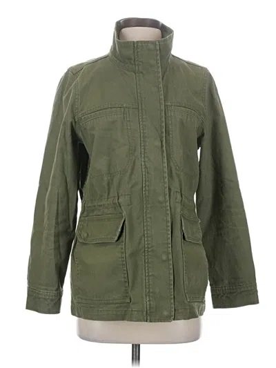 Pre-owned Madewell Jacket In Green