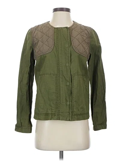 Pre-owned Madewell Jacket In Green