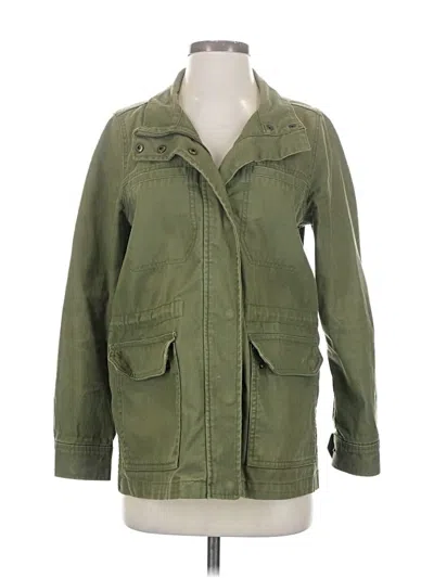 Pre-owned Madewell Jacket In Green