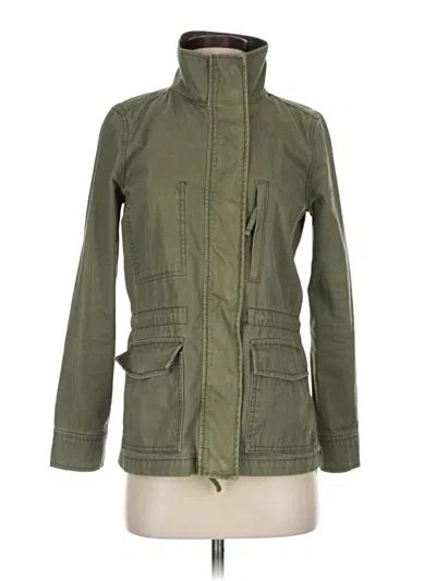 Pre-owned Madewell Jacket In Green