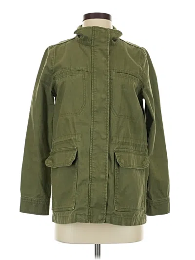 Pre-owned Madewell Jacket In Green
