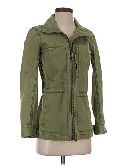 Pre-owned Madewell Jacket In Green