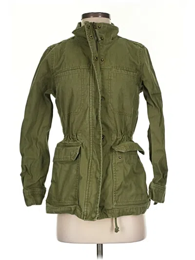 Pre-owned Madewell Jacket In Green