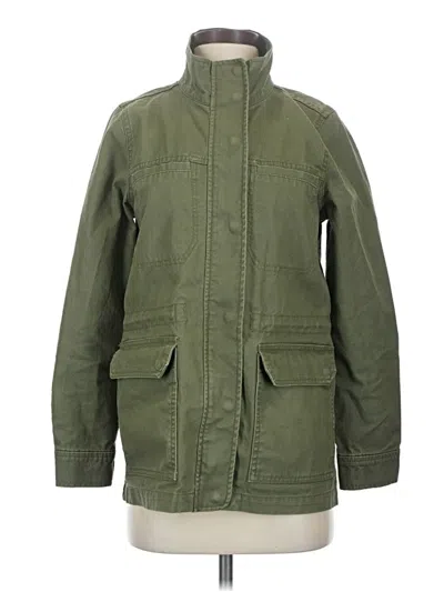 Pre-owned Madewell Jacket In Green