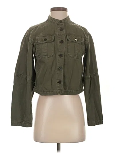 Pre-owned Madewell Jacket In Green