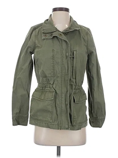 Pre-owned Madewell Jacket In Green
