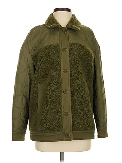 Pre-owned Madewell Jacket In Green