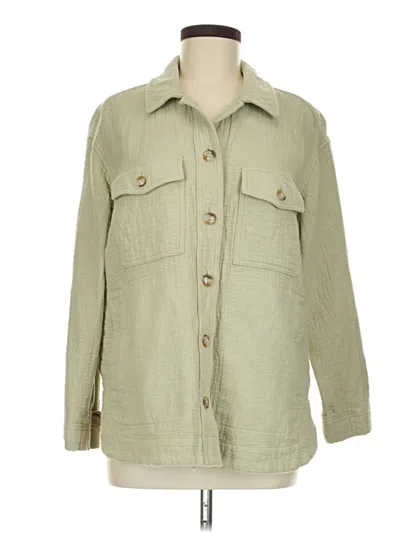 Pre-owned Madewell Jacket In Green