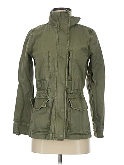 Pre-owned Madewell Jacket In Green