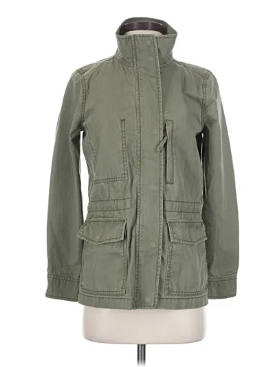 Pre-owned Madewell Jacket In Green