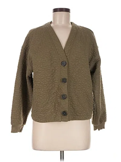 Pre-owned Madewell Jacket In Green