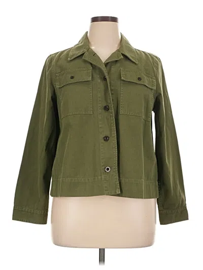 Pre-owned Madewell Jacket In Green