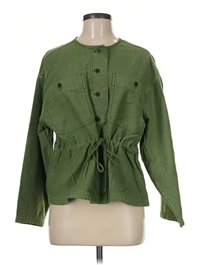 Pre-owned Madewell Jacket In Green