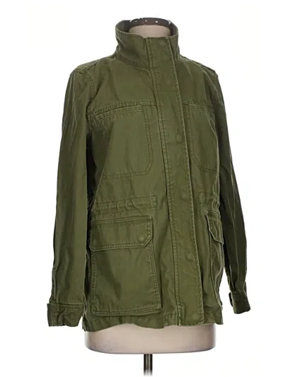 Pre-owned Madewell Jacket In Green