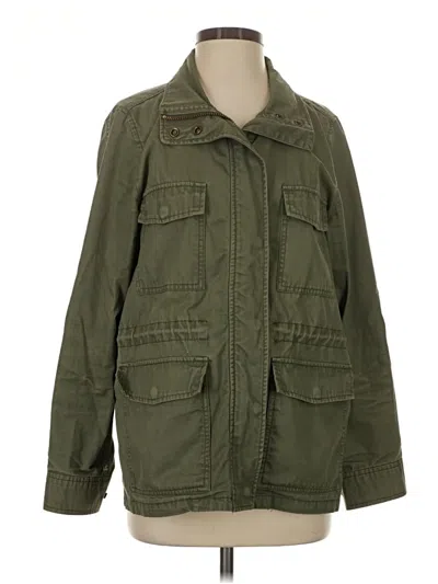 Pre-owned Madewell Jacket In Green