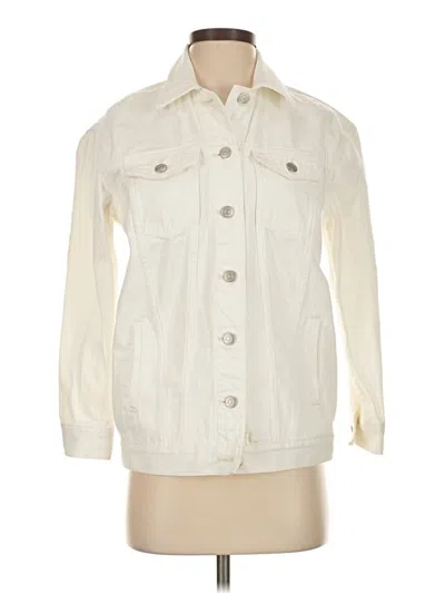 Pre-owned Madewell Jacket In Ivory