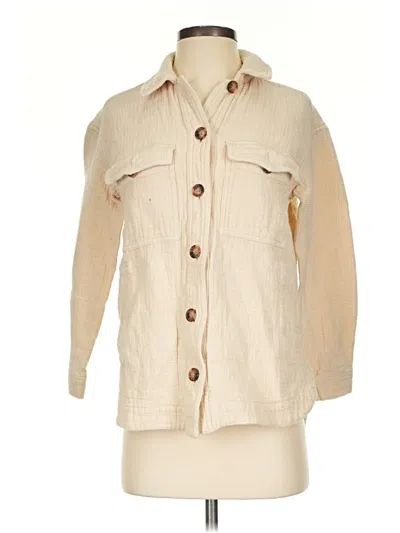 Pre-owned Madewell Jacket In Ivory