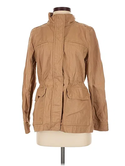 Pre-owned Madewell Jacket In Tan