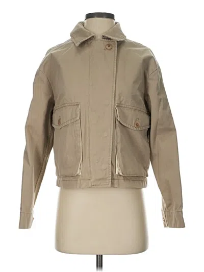 Pre-owned Madewell Jacket In Tan