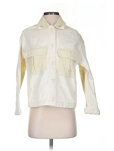 Pre-owned Madewell Jacket In White