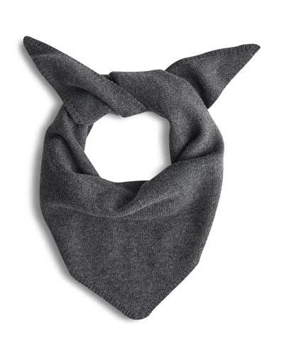 Madewell Knit Bandana In Gray