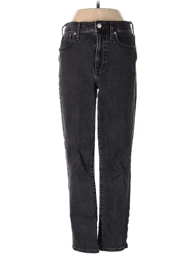 Pre-owned Madewell Jeans In Black