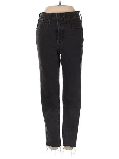Pre-owned Madewell Jeans In Black