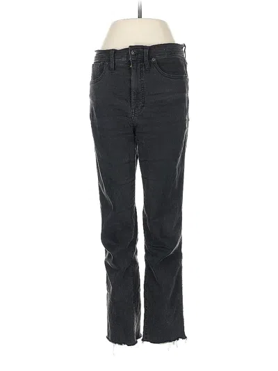 Pre-owned Madewell Jeans In Black