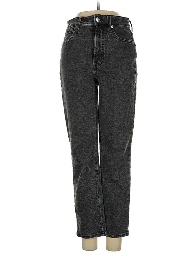 Pre-owned Madewell Jeans In Black