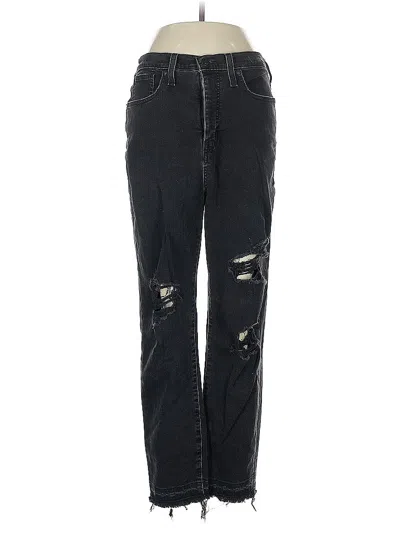 Pre-owned Madewell Jeans In Black
