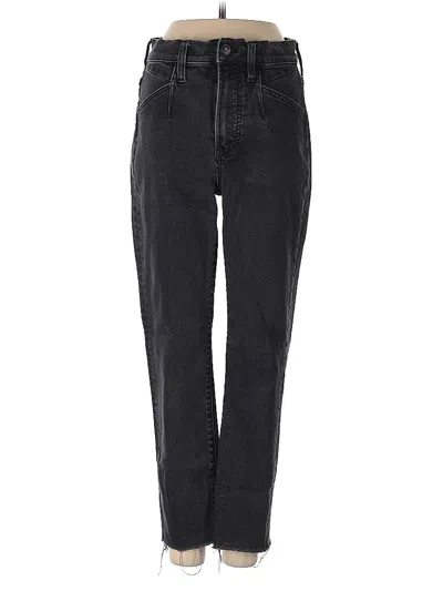Pre-owned Madewell Jeans In Black