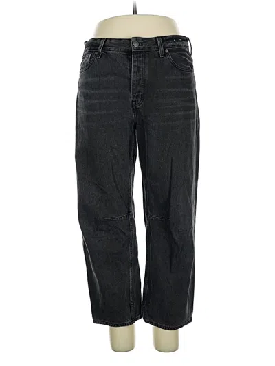 Pre-owned Madewell Jeans In Black