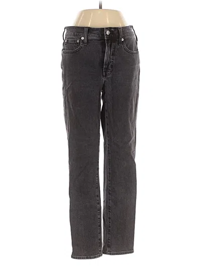 Pre-owned Madewell Jeans In Black