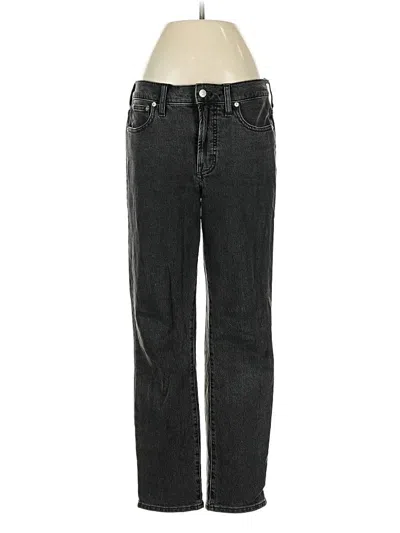 Pre-owned Madewell Jeans In Black