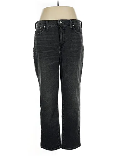 Pre-owned Madewell Jeans In Black