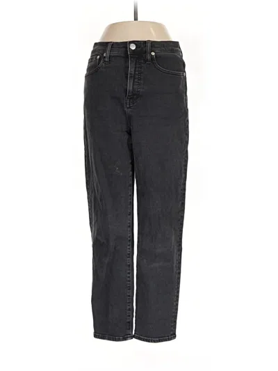 Pre-owned Madewell Jeans In Black