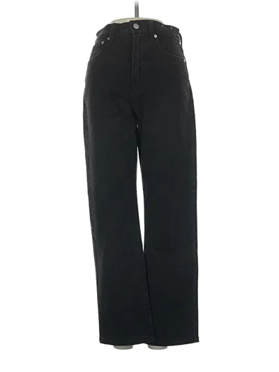 Pre-owned Madewell Jeans In Black