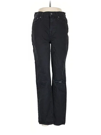 Pre-owned Madewell Jeans In Black