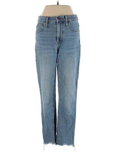 Pre-owned Madewell Jeans In Blue