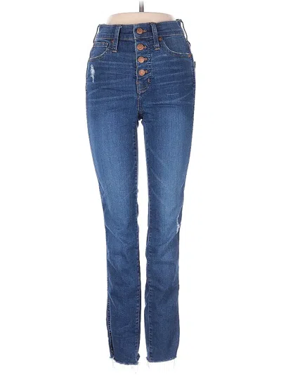 Pre-owned Madewell Jeans In Blue