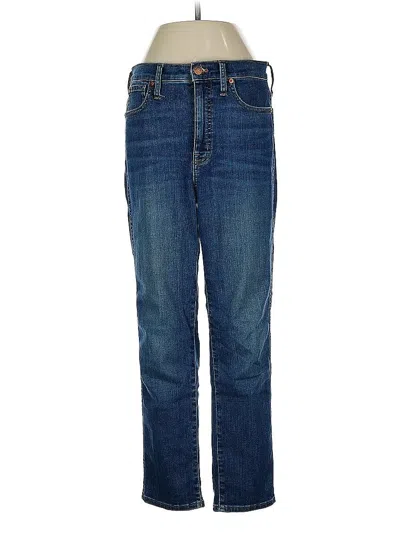 Pre-owned Madewell Jeans In Blue